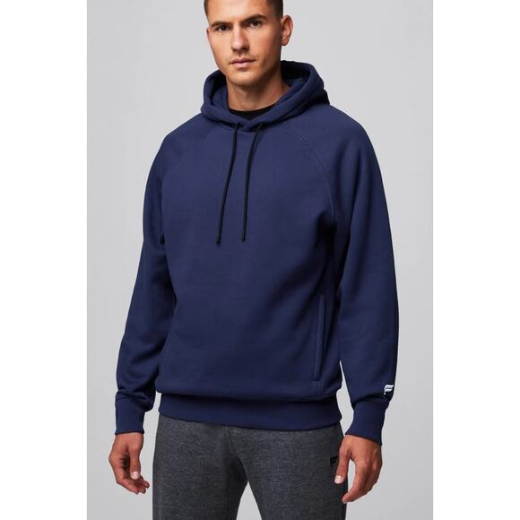 Fabletics The Go To Hoodie Pullover Mens Size Medium Deep Navy Blue New - Picture 1 of 12